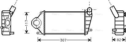 Ava Quality Cooling VN4194 - Интеркулер autozip.com.ua