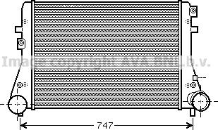 Ava Quality Cooling VN4306 - Интеркулер autozip.com.ua