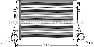 Ava Quality Cooling VN4227 - Интеркулер autozip.com.ua