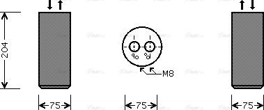 Ava Quality Cooling VND053 - Осушувач, кондиціонер autozip.com.ua