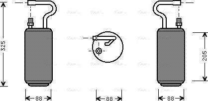 Ava Quality Cooling VO D097 - Осушувач, кондиціонер autozip.com.ua