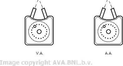 Ava Quality Cooling VW 3106 - Масляний радіатор, рухове масло autozip.com.ua