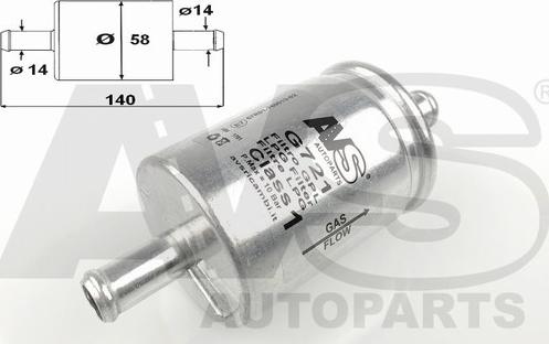 Red Line 38TT014 - Паливний фільтр autozip.com.ua