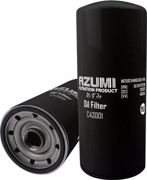 Azumi C43001 - Масляний фільтр autozip.com.ua
