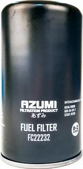 Azumi FC22232 - Паливний фільтр autozip.com.ua