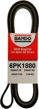 Bando 6PK1880 - Поліклиновий ремінь autozip.com.ua