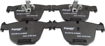 BAPMIC BACB12-418005 - Гальмівні колодки, дискові гальма autozip.com.ua