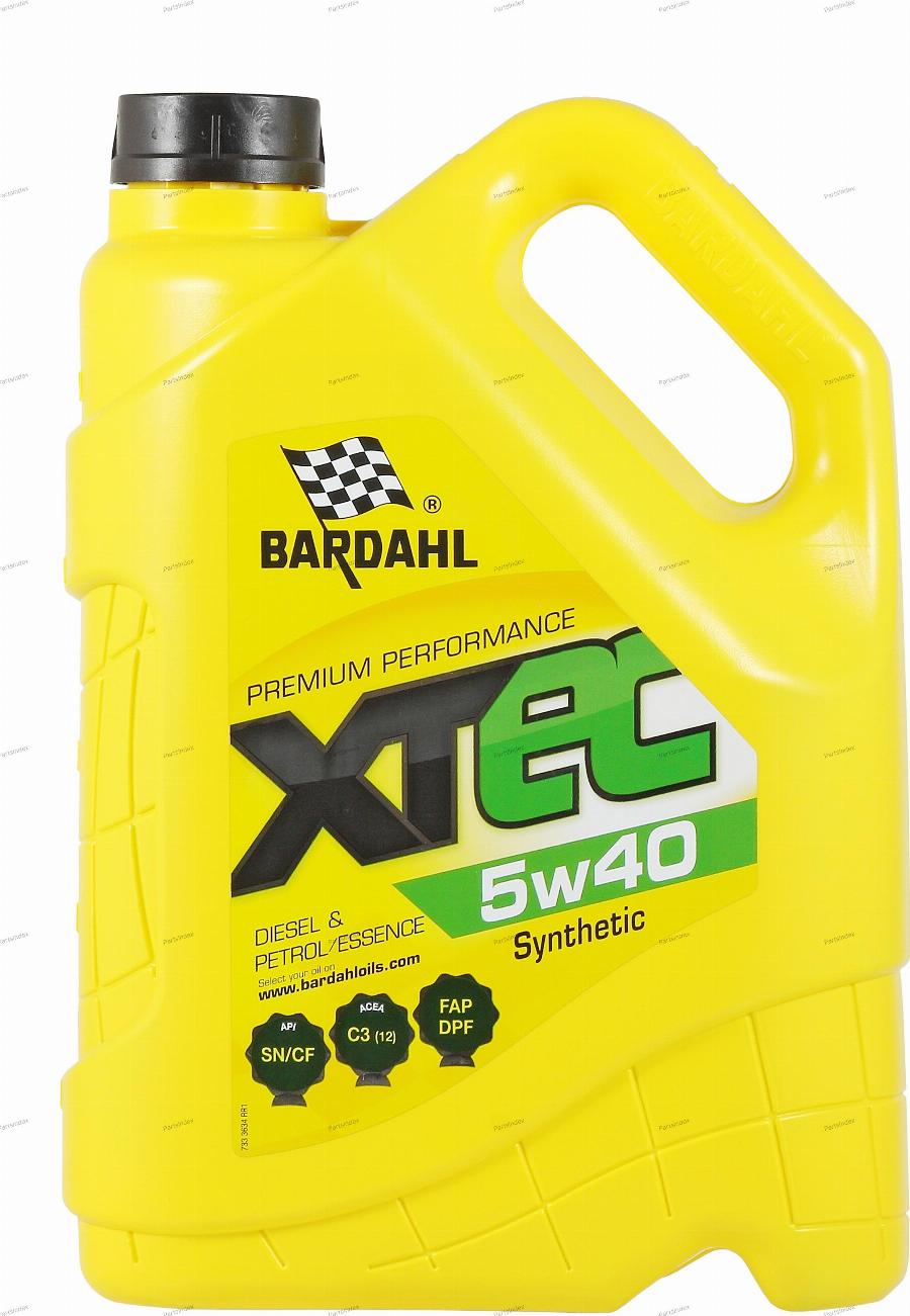 Bardahl 36343 - Моторна олива autozip.com.ua