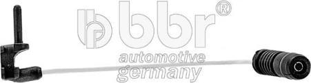 BBR Automotive 001-10-00569 - Сигналізатор, знос гальмівних колодок autozip.com.ua