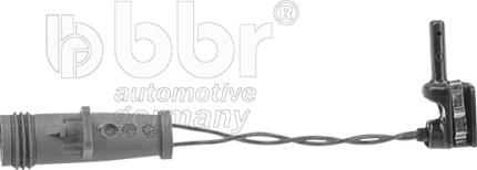 BBR Automotive 001-10-08587 - Сигналізатор, знос гальмівних колодок autozip.com.ua