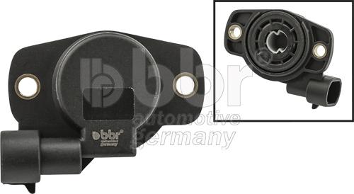 BBR Automotive 001-10-16865 - Датчик, положення дросельної заслінки autozip.com.ua