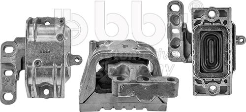 BBR Automotive 001-10-18346 - Подушка, підвіска двигуна autozip.com.ua