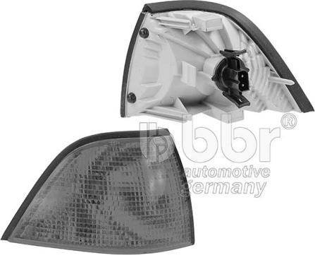 BBR Automotive 001-10-17564 - Бічний ліхтар, покажчик повороту autozip.com.ua