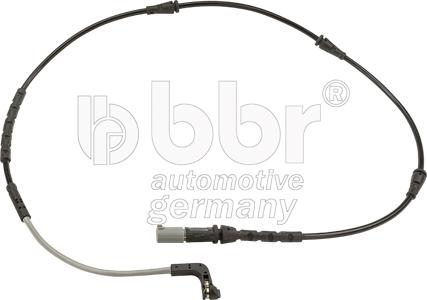 BBR Automotive 001-10-24218 - Сигналізатор, знос гальмівних колодок autozip.com.ua