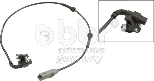 BBR Automotive 001-10-25379 - Датчик ABS, частота обертання колеса autozip.com.ua