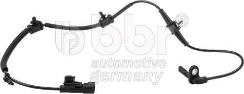 BBR Automotive 001-10-25262 - Датчик ABS, частота обертання колеса autozip.com.ua
