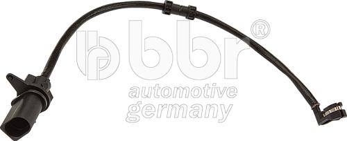 BBR Automotive 001-10-25272 - Сигналізатор, знос гальмівних колодок autozip.com.ua