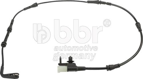 BBR Automotive 001-10-26497 - Сигналізатор, знос гальмівних колодок autozip.com.ua