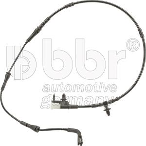 BBR Automotive 001-10-26469 - Сигналізатор, знос гальмівних колодок autozip.com.ua