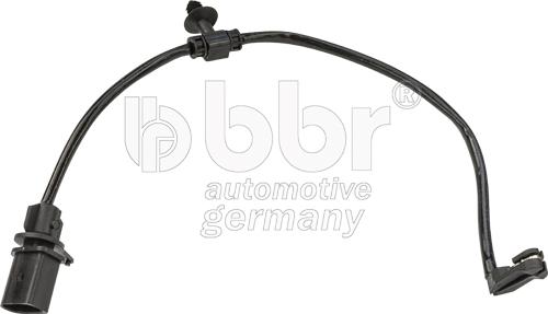 BBR Automotive 001-10-26404 - Сигналізатор, знос гальмівних колодок autozip.com.ua