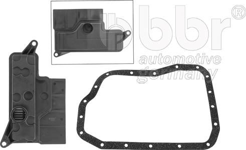 BBR Automotive 001-10-21960 - Гідрофільтри, автоматична коробка передач autozip.com.ua