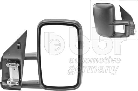 BBR Automotive 001-10-21578 - Зовнішнє дзеркало autozip.com.ua