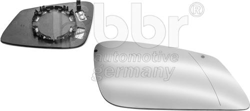 BBR Automotive 001-10-21633 - Дзеркальне скло, зовнішнє дзеркало autozip.com.ua