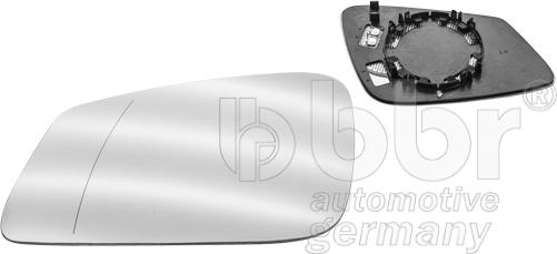 BBR Automotive 001-10-22191 - Дзеркальне скло, зовнішнє дзеркало autozip.com.ua