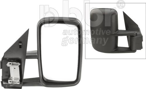 BBR Automotive 001-80-11985 - Зовнішнє дзеркало autozip.com.ua