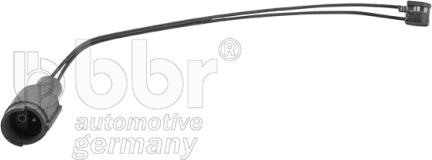 BBR Automotive 003-10-00613 - Сигналізатор, знос гальмівних колодок autozip.com.ua