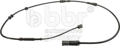 BBR Automotive 003-10-10507 - Сигналізатор, знос гальмівних колодок autozip.com.ua