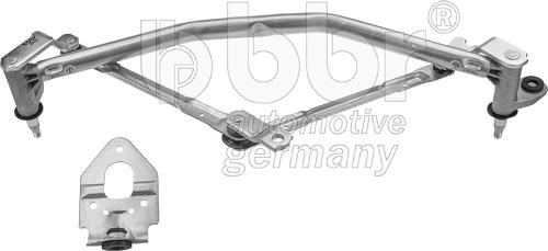 BBR Automotive 002-40-09506 - Система тяг і важелів приводу склоочисника autozip.com.ua