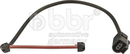 BBR Automotive 028-10-00625 - Сигналізатор, знос гальмівних колодок autozip.com.ua