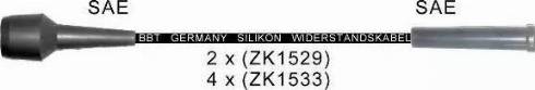 BBT ZK1529 - Комплект проводів запалювання autozip.com.ua