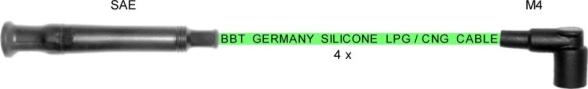 BBT ZKG0949 - Комплект проводів запалювання autozip.com.ua