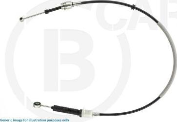 B CAR 001JP006 - Трос, автоматична коробка передач autozip.com.ua