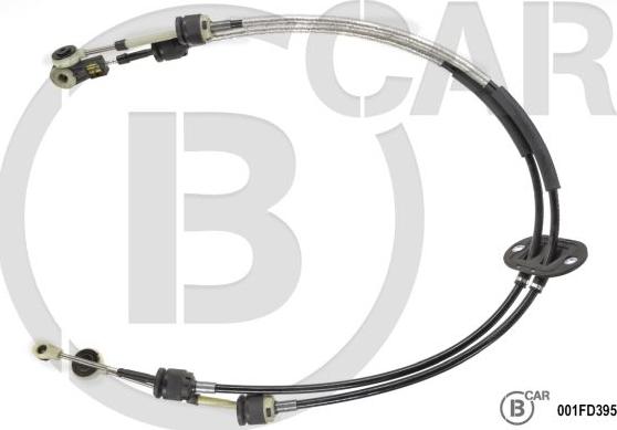 B CAR 001FD395 - Трос, ступінчаста коробка передач autozip.com.ua