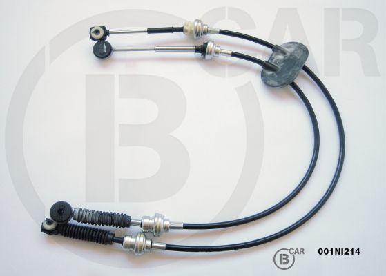 B CAR 001NI214 - Трос, ступінчаста коробка передач autozip.com.ua