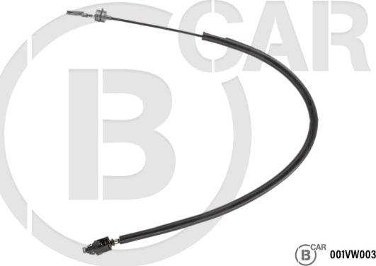B CAR 001VW003 - Трос, ступінчаста коробка передач autozip.com.ua
