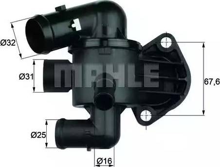 BEHR TI 33 87 - Термостат, охолоджуюча рідина autozip.com.ua