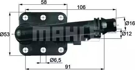 Behr TO 5 82 - Термостат, масляне охолодження autozip.com.ua