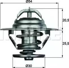BEHR TX 9 79 - Термостат, охолоджуюча рідина autozip.com.ua