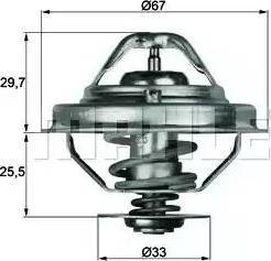 Behr TX 38 80D - Термостат, охолоджуюча рідина autozip.com.ua