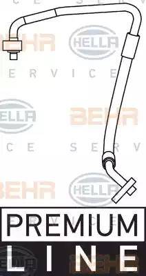 BEHR HELLA Service 9GS 351 337-421 - Трубопровід високого тиску, кондиціонер autozip.com.ua