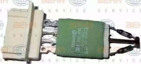 BEHR HELLA SERVICE 9ML 351 332-401 - Опір, реле, вентилятор салону autozip.com.ua