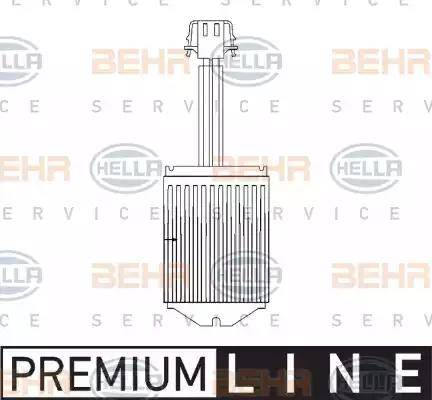 BEHR HELLA SERVICE 5HL 351 321-291 - Регулятор, вентилятор салону autozip.com.ua