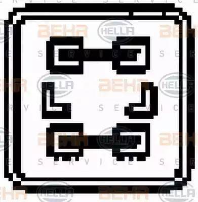 BEHR HELLA SERVICE 8EW 351 044-541 - Вентилятор, охолодження двигуна autozip.com.ua