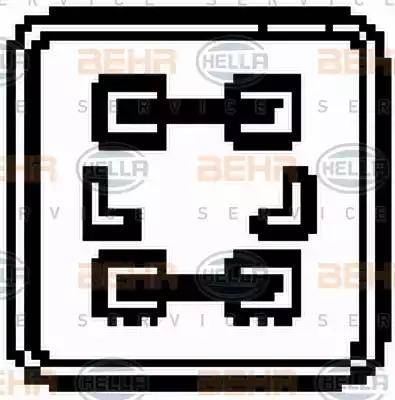BEHR HELLA SERVICE 8EW 351 044-531 - Вентилятор, охолодження двигуна autozip.com.ua