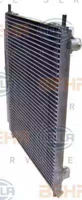 BEHR HELLA SERVICE 8FC 351 343-211 - Конденсатор, кондиціонер autozip.com.ua