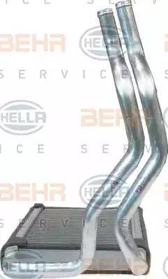 BEHR HELLA Service 8FH 351 315-711 - Теплообмінник, опалення салону autozip.com.ua